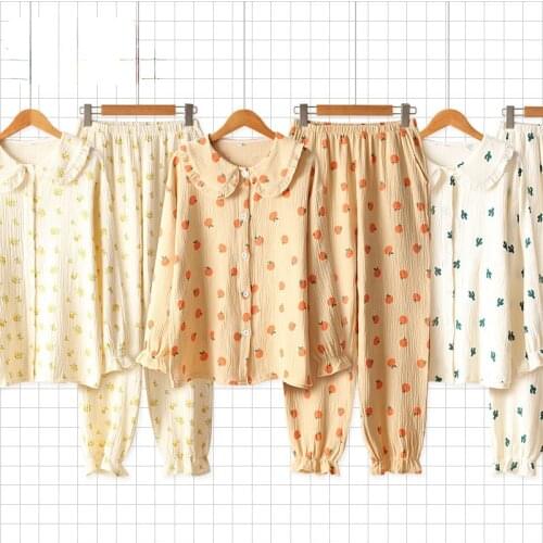 KADUWAKI Women's Cotton Pajamas