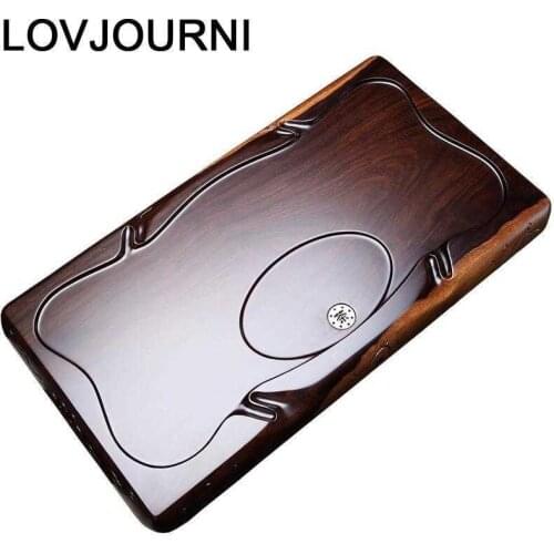 Container Puer Ceremony Dienbladen High Te Chino Bandeja Set Chinese Table Serving Gongfu Kung Fu Holder Tea Tray