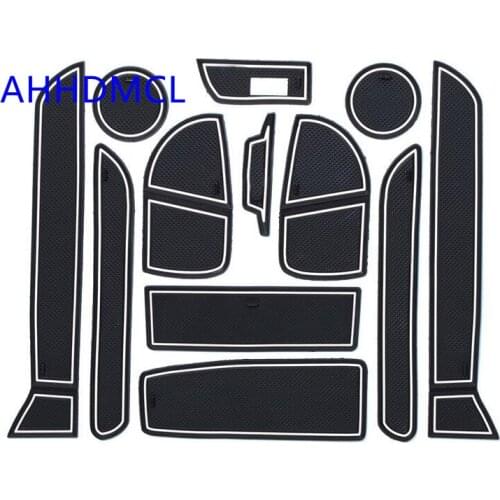 Car Door Groove Mat Gate Slot Cup Armrest Storage Pad For 3 Series F35 316Li 320Li 328Li 2013 2014 2015 2016 2017 2018 2019