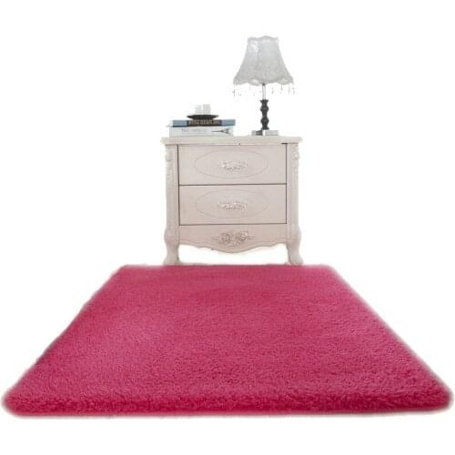 Family Living Room Soft Velvet Bed Front Bed Bedroom Luxury Carpet Living Room Non-Slip Designer Rug