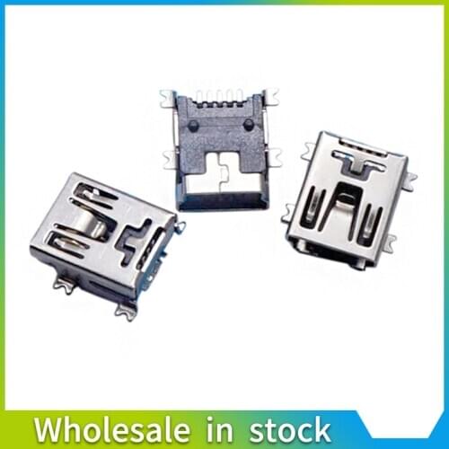 NEW 10PCS Mini Tiny USB SMD 5 Pin 5pins Female Mini B Socket Connector Plug