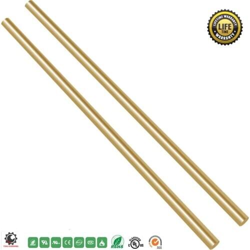New 30-36mm Brass Straight Solid Round Rod Lathe Bar Stock for DIY RC Model Car,Helicopter Airplane,Ship,Length 20cm