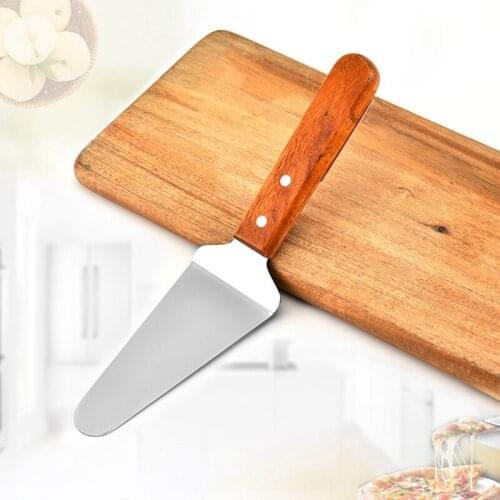 Hot Stainless Steel Cheese Shovel Pizza Shovel Triangular Shovel Cake Shovel Steak Shovel Kitchen Baking Tools