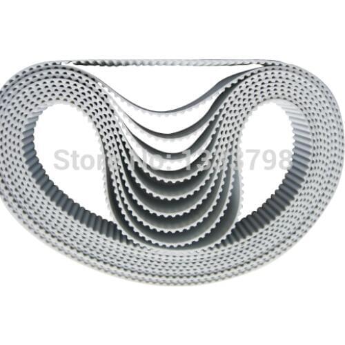 Strong 10mm width T5 2835mm length(567teeth) steel core truly endless belt