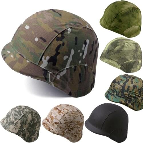 9 Color M88 Helmet Tactical PASGT Safety Helmet Cloth Cover Accessories M88 Helmet Cover Multicam ATAC ACU WDL