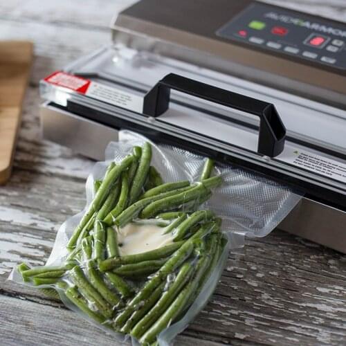 Stand Up Vacuum Food Saver Packaging Clear Plastic Bags Meat Snacks Hermetic Storage Heat Sealing Plastic PackageQ