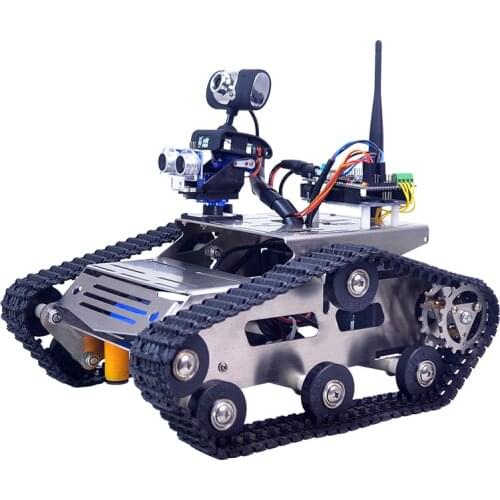 WiFi video, Unor3 intelligent car robot kit, Tracking and obstacle avoidance maker DIY crawler, Car robot