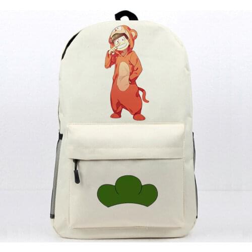 Unisex Anime Cartoon Osomatsu-San Kun Backpack Rucksack Casual School Student Backpacks
