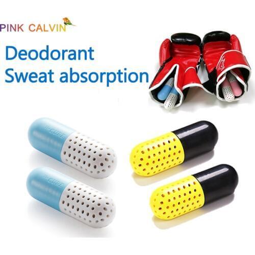1 Pair Boxing Gloves Deodorant Deodorizers Capsule Shape Shoes Odor Eliminator Sports Gloves Bags Fresh Perspiration Absorber