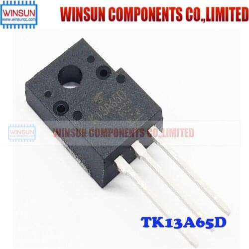 100PCS TK13A65D K13A65D TO-220F 650V 13A new 100%New&Original Authentic Perfect quality