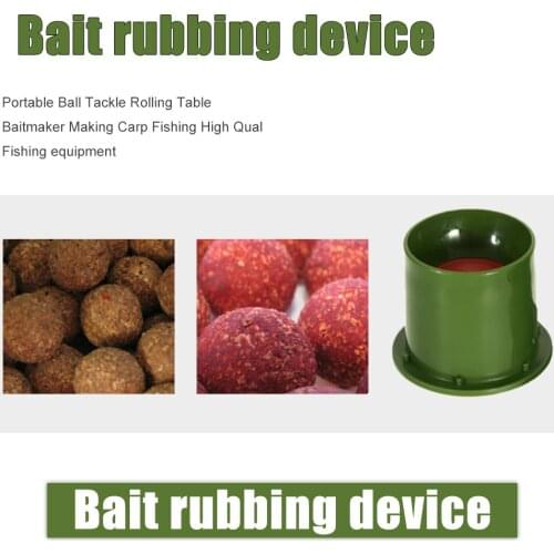 55*44*40mm Portable Carp Fishing Bait Ball Shaper Ground bait Ball maker Fishing Tackle Feeder Bait Making Accessories