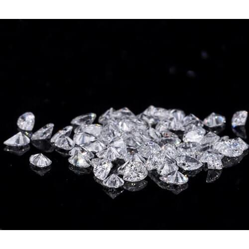 1ct/pack 0.02ct-0.1ct Loose Pear Shape Small Size DEF White VS HPHT Lab Grown Diamond