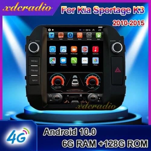 Xdcradio 10.4" Android 10.0 For Kia Sportage K3 Car Radio Automotivo car Dvd Multimedia Player Auto GPS Navigation 4G 2010-2015