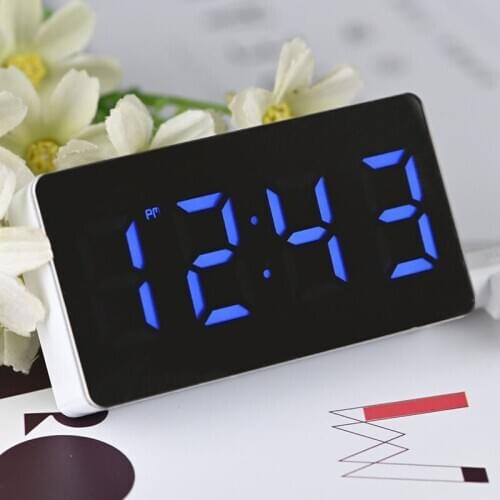 Display Alarm Clock Home Decoration Modern Portable Snooze Multifunction