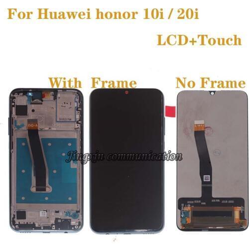 AAA quality For Huawei honor 10i 20i LCD display + touch screen digitizer Assembly for honor 10 i 20 i HRY-LX1T repair parts