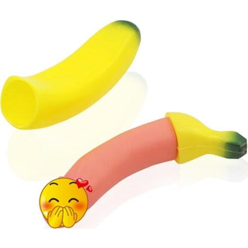 Hot Sale Banana Funny Gags Practical Maker Trick Jokes Toys Dirty Tricky Funny Novelty Toys for Adult