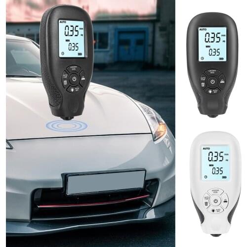 Digital Coating Thickness Gauge Car Painting Depth Gauge Range 0-2000UM Paint Film Thickness Tester Manual Paint Tool