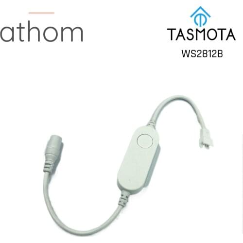 ATHOM pre Flashed Tasmota WLED WS2812B LED Light Strip Controller 5V