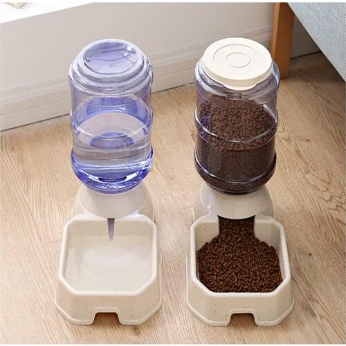 3.8 litre pet feeder, Dog automatic feeder, water dispenser, cat and dog pet bowl, Drinking Bowl, large capacity food feeder