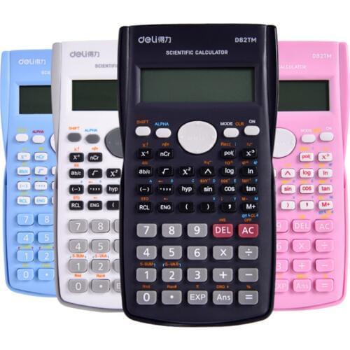 Competent Calculator Student with Junior High School Student Examination Science Function Calculator
