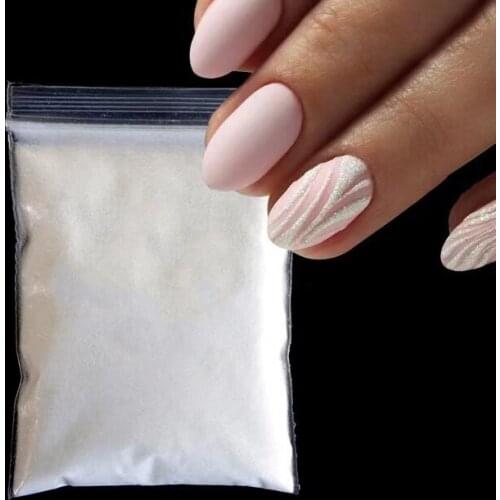 10g Shining Nail Glitter Dust Sugar Coating Effect Powder DIY Decoration Dust Nail Art Manicure