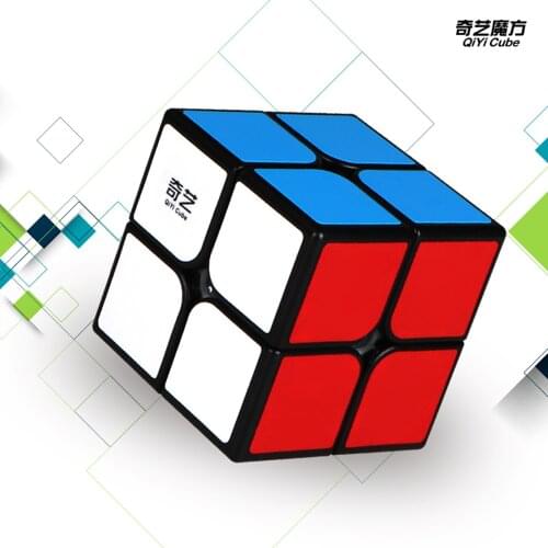 QIYI QiDi 2X2X2 SPEED POCKET CUBE STICKERless PUZZLE PROFESSIONAL CUBE SPEED 2x2 CUBE EDUCATIONAL funny TOYS FOR CHILDREN