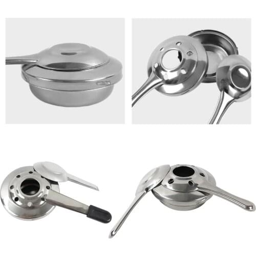 Backpacker Alcohol Stove Outdoor Spirit Burner with Lid Emergency Survival Camping Hiking Backpcking Portable Cooking Stove