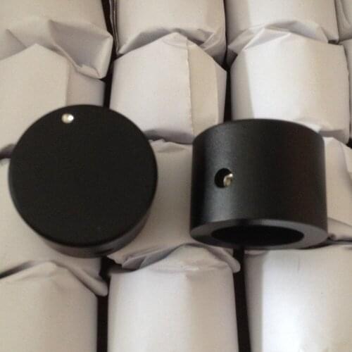 100pcs/lot Amplifiers solid volume blacK Knob switch knob aluminum 30*22*6mm with great condition FREE SHIPING VIA DHL