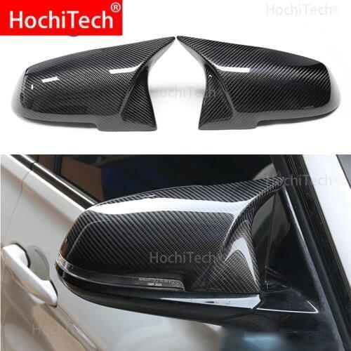 Replacement Carbon Fiber Side Mirror Case Rearview Mirror Cover For BMW 3 Series F30 F31 320i 328i 330i Sedan & Touring 2012-up