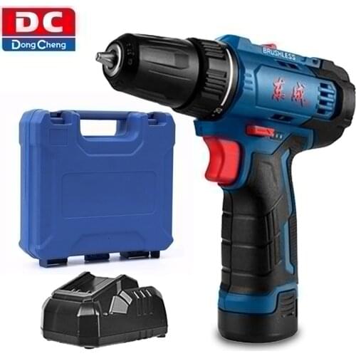 12V Cordless Drill/Driver Brushless Electric Drill Screwdriver Professional Power Tools Li-ion Battery Mini Drill With Drill Kit