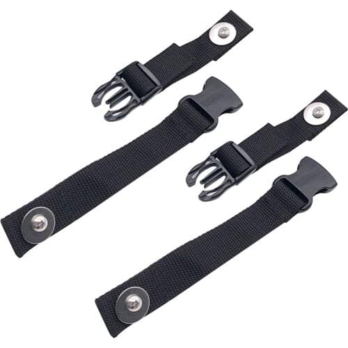 2pcs Kayak Center Console Straps Lid Mount Fixing Webbing Holder W/ Buckle