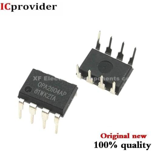 50pcs/lot OPA2604AP OPA2604 2604 IC DIP8 Best quality