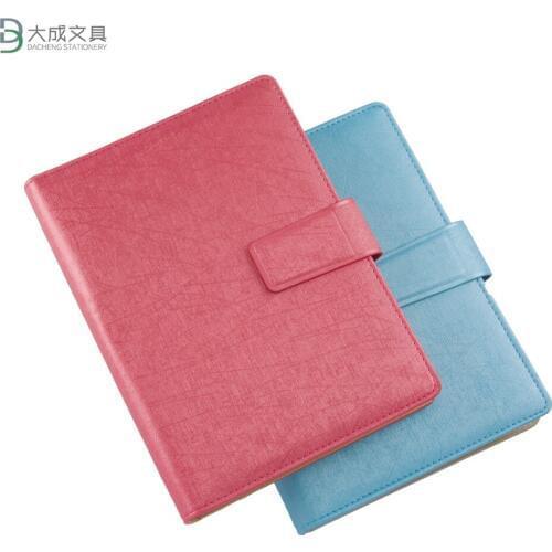 A5 Business loose-leaf release Notebook Diary Leather Cover Journals Agenda Planner organizer notebook replaceable cover