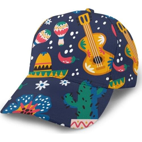 Dia De Muertos Pattern Baseball Cap Fashion Men Hat Cap Summer Dad Hat Male Sports Hat