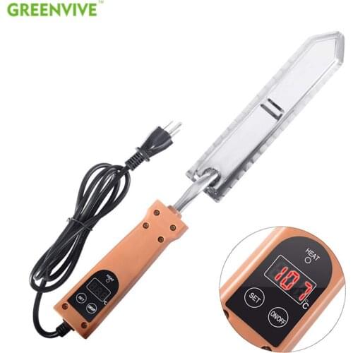 Electric Honey Uncapping Knife Beekeeping Equipment Cutting Knife Heating Handle Stainless Steel Scraper Beekeeping Tools