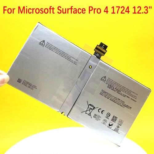 G3HTA027H DYNR01 For Microsoft Surface Pro 4 1724 12.3" Tablet 7.5V 38.2WH New 5087mAh Tablet Battery