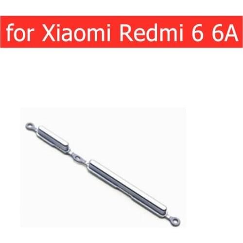 For Xiaomi Redmi 6 6a Power Volume Button Side Key Button On Off Switch Key Replace Repair Spare Parts
