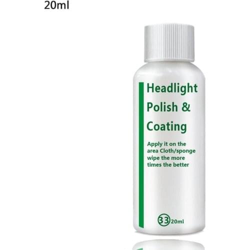 1 Pcs Car Light Refurbishment Repair Agent Kit, Car Light Fluid, Repair Repair Crystal Headlight Car Plating Agent Refurbis U9S3