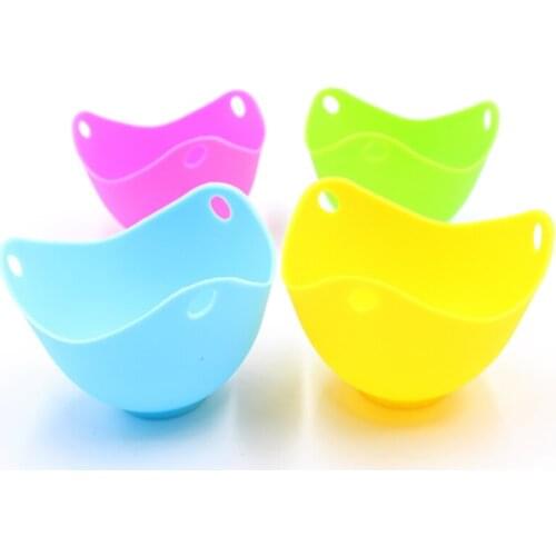 Kitchen 2pcs Silicone Egg Poaching Pods Boiler Pancake Maker Egg Mold Bowl Rings Cooker Cooking Accessories Kitchen Gadget