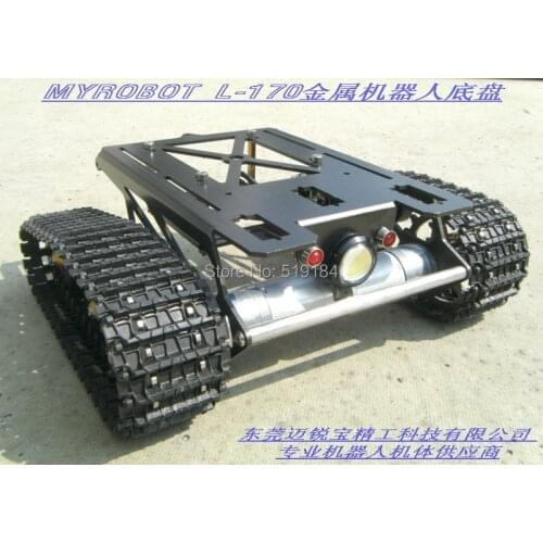 Metal robot chassis crawler robot crawler chassis tank chassis L-170