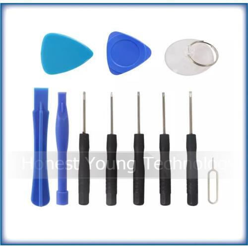 Ekvinor 11 in 1 Screw Driver Tool Kits Cell Phone Repair Set For iPhone for Samsung for HTC Repair Using