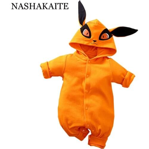 NASHAKAITE Anime Onesie Baby Romper Baby Costume Newborn Baby boy Clothes Baby Jumpsuit Cartoon Cosplay Clothing Kid Overalls