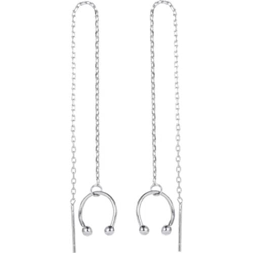 New Fashion Long Tassel Earrings 10cm Chain Ear Line Earrings For Women