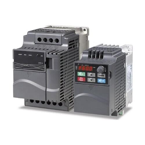 New VFD002E21A VFD-E Inverter AC Motor Drive 1 Phase 220V 200W 0.25HP 1.6A 600HZ