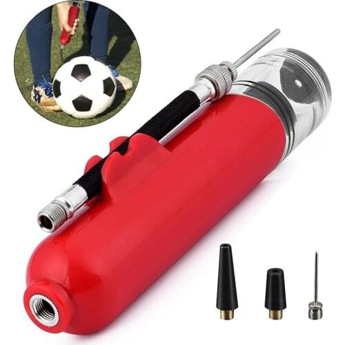 Outdoor Fitness Equipment Mini Ball Pump Basketball Football Volleyball Inflator Pump Inflatable Needle Nozzle Accessories
