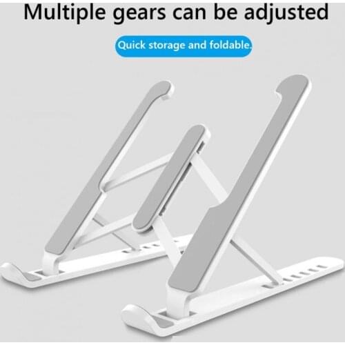 Foldable Laptop Support Holder Notebook Tablet Aluminium Alloy Cooling Stand For Macbook Pro Computer Laptop Home Office Supplie