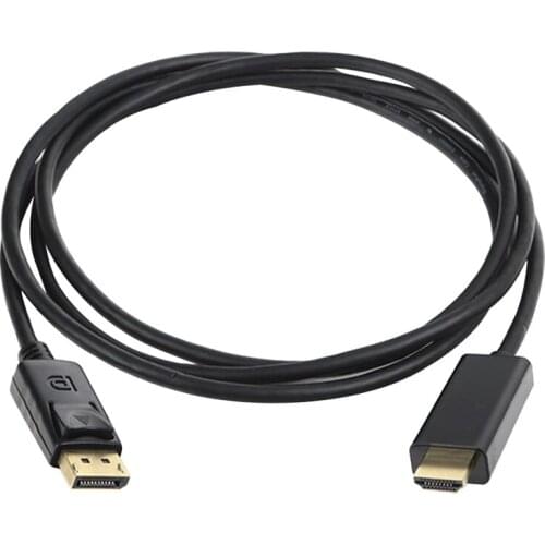 POWERMASTER PM-15436 DISPLAY PORT TO HDMI CABLE 1.8 METERS