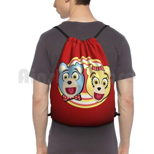 Avenue Q Bad Idea Bears Backpack Drawstring Bag Riding Climbing Gym Bag Avenue Q Musicals Broadway Bad Idea Bears Funny