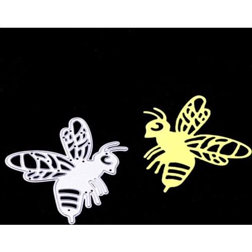 Cutting Dies Of Bee Flower Heart Love Scrapbooking Paper DIY Cards Postcard Handcrafts Craft Album Handcraft Embossing Stencil