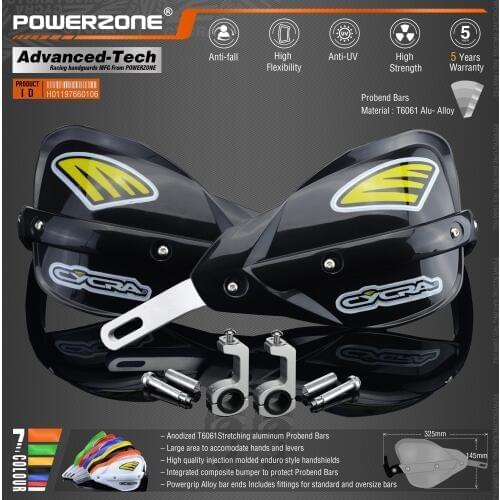 Powerzone Motorcycle Dirt Bike ATV Handlebar handguards For KTM ADV EXC Enduro Husqvarna FE TE WRF CRF YZF RMZ KXF KLX